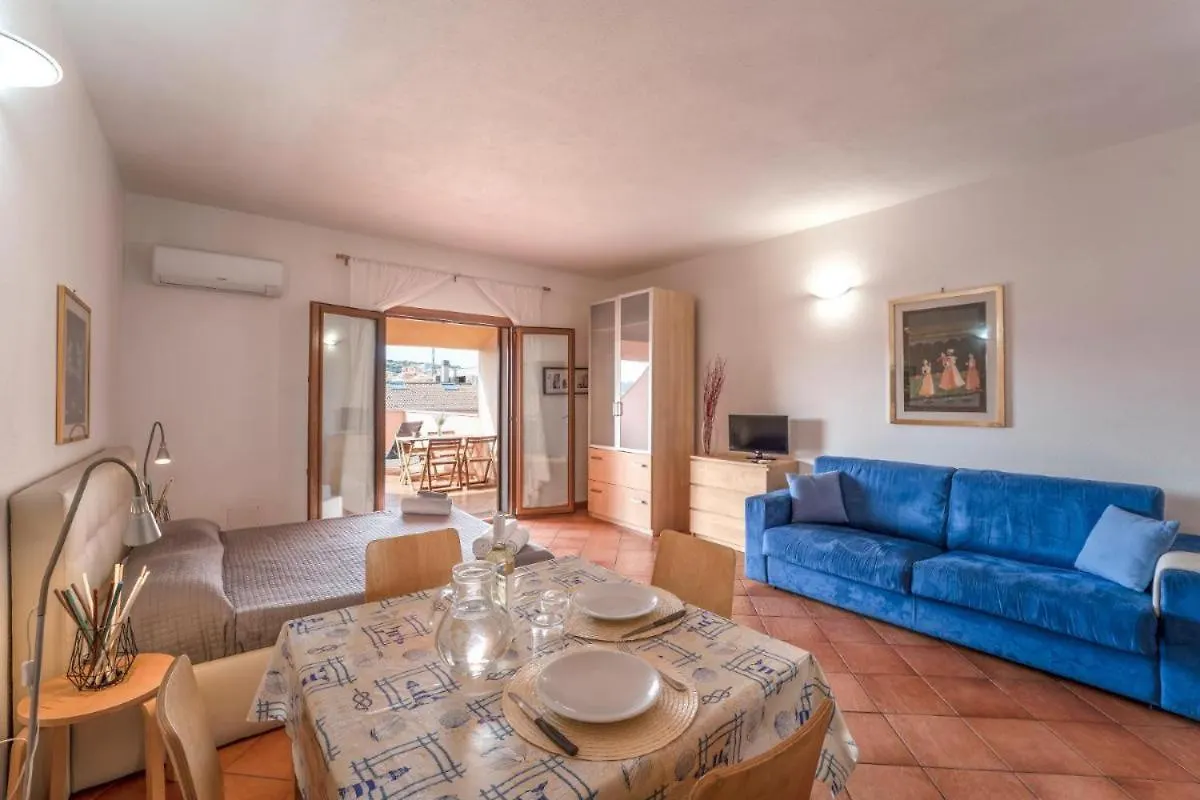 Lägenhet Relaxing Cristal Blu Studio Sleeps 3 Num1488 Santa Teresa Gallura Italien